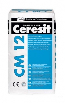 Клей для плитки СМ 12 /25 кг GRES (54)