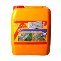 Пластификатор гідрофобн. Sika-1/5кг